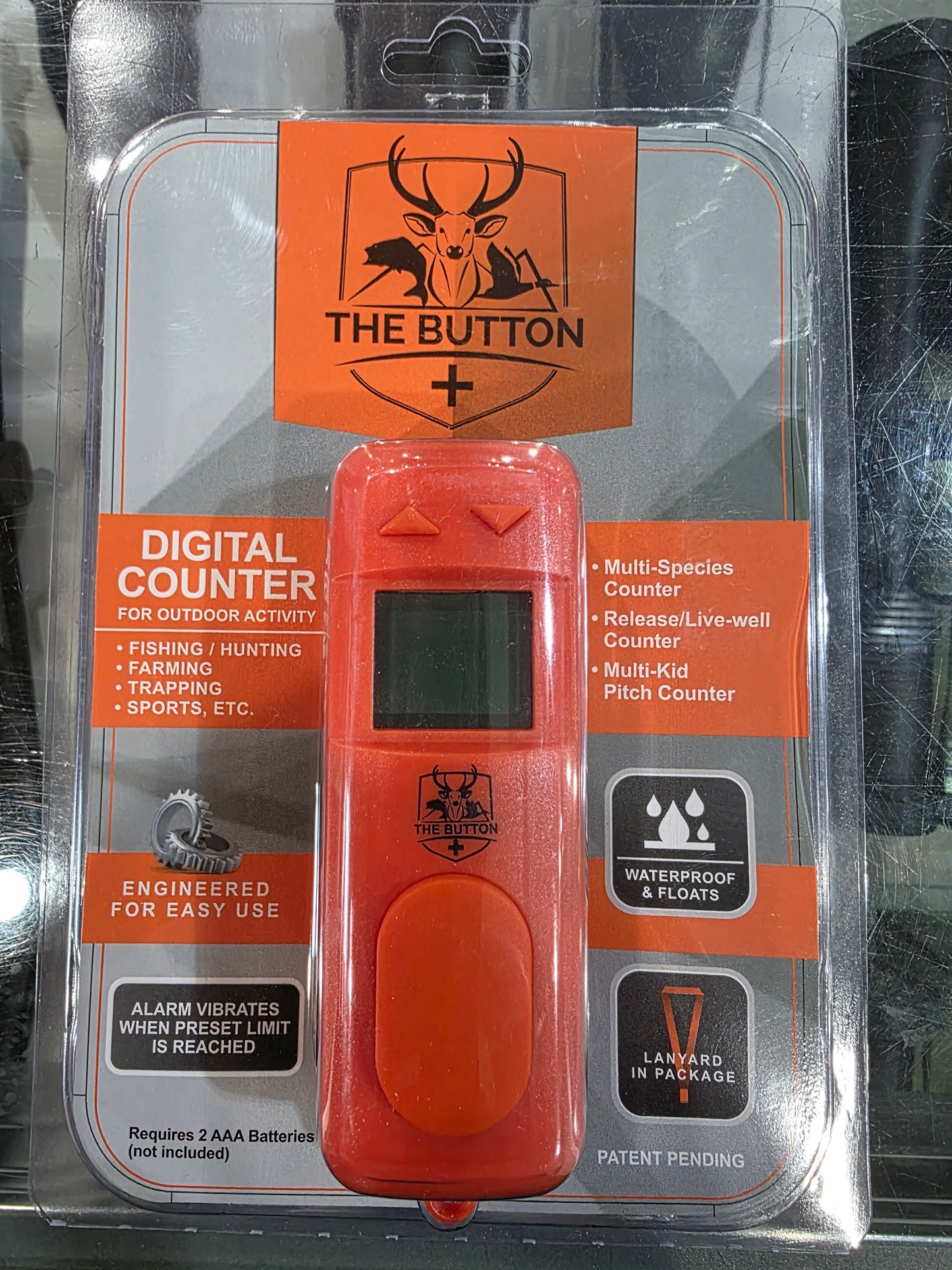 The Button! Digital Fish Counter
