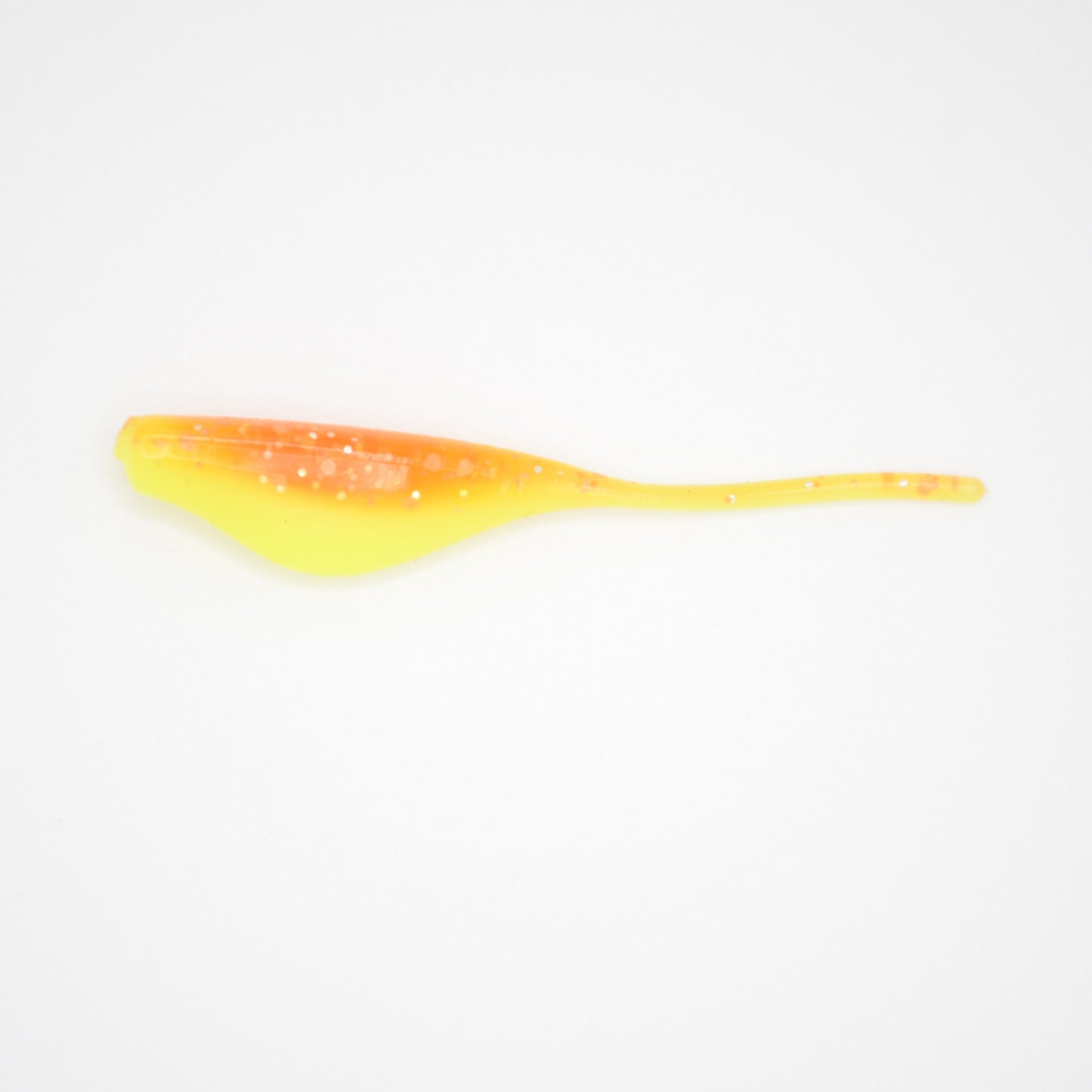 Straight Tail Shad - Orange Glow Chartreuse