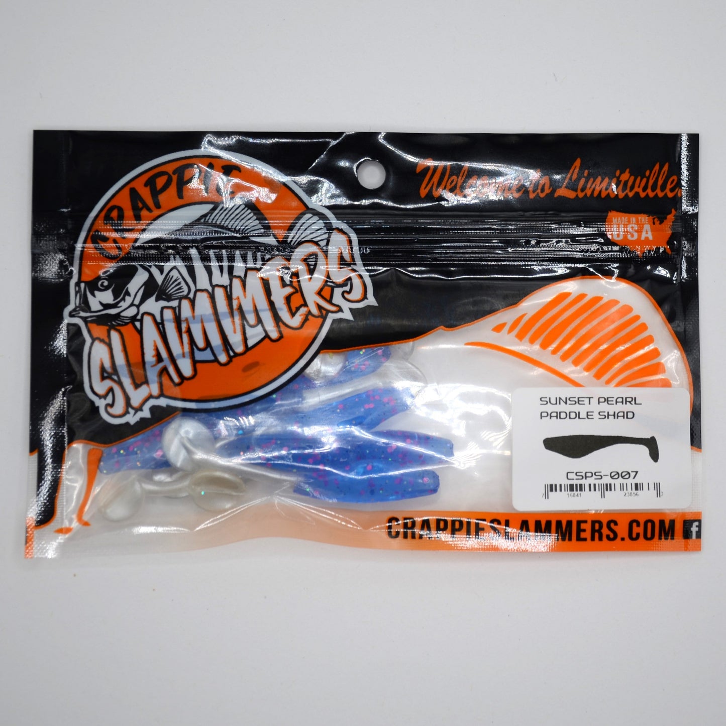 Paddle Shad - Toothpaste Pearl