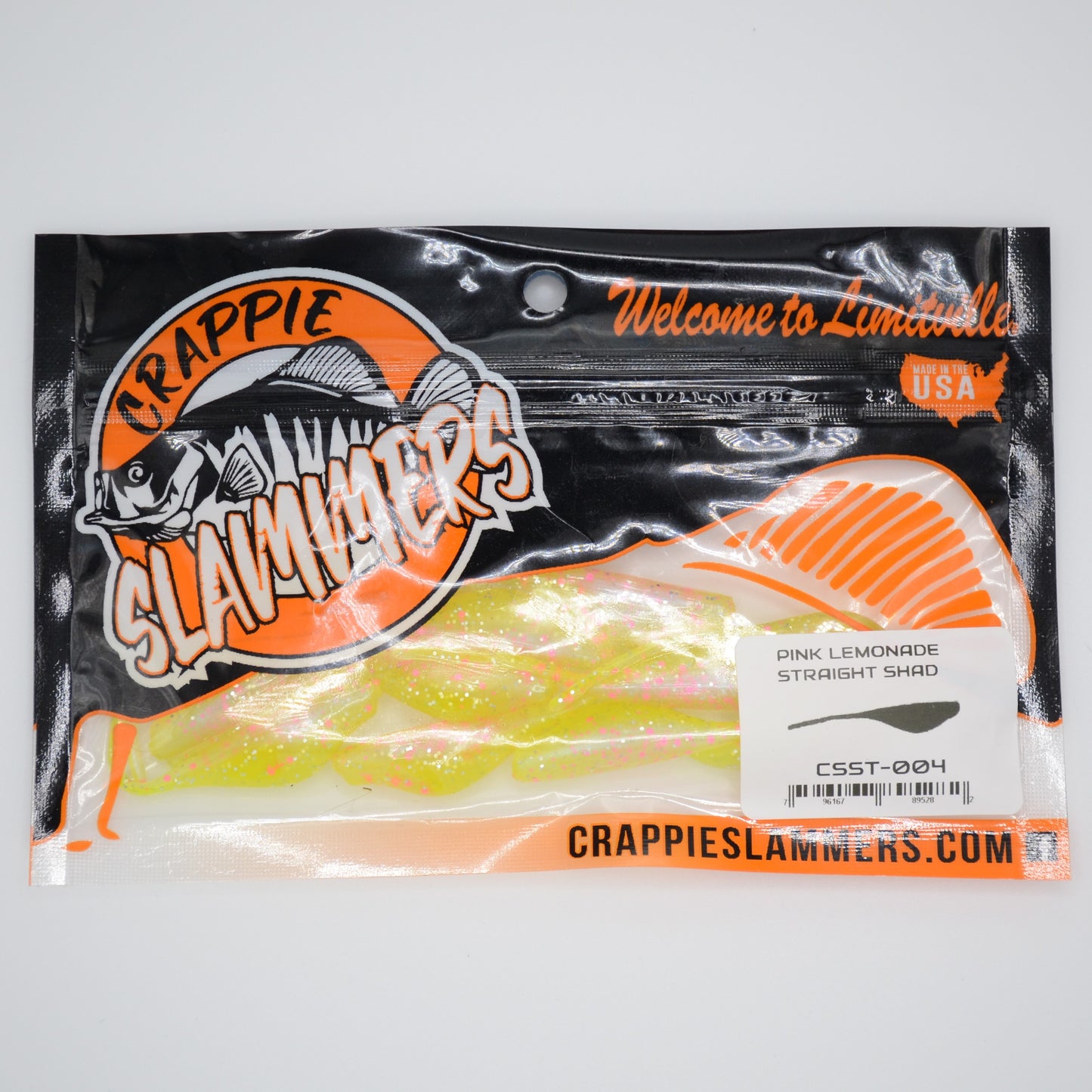 Straight Tail Shad - Pink Lemonade