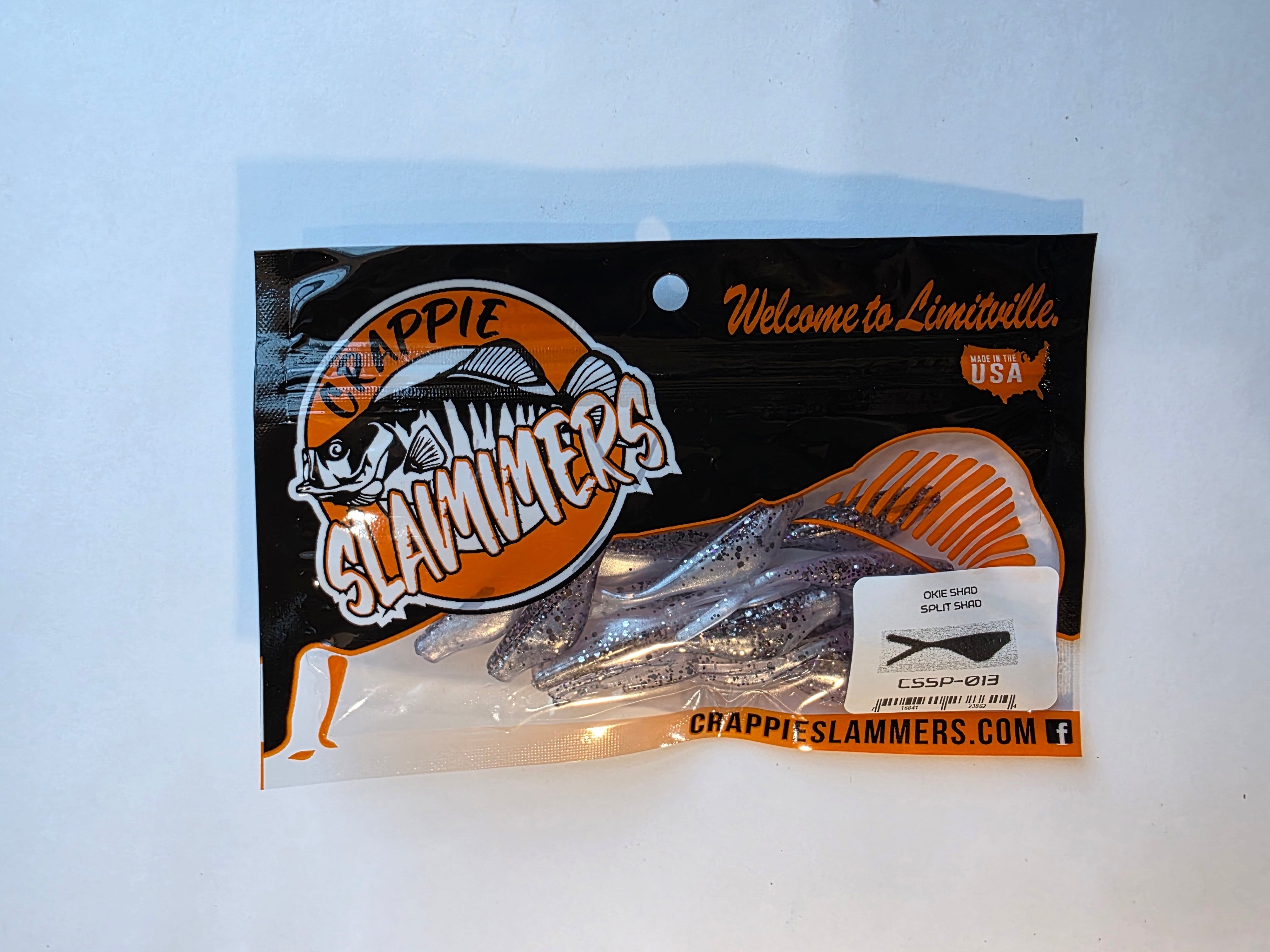 Split Tail Shad – Crappie Slammers