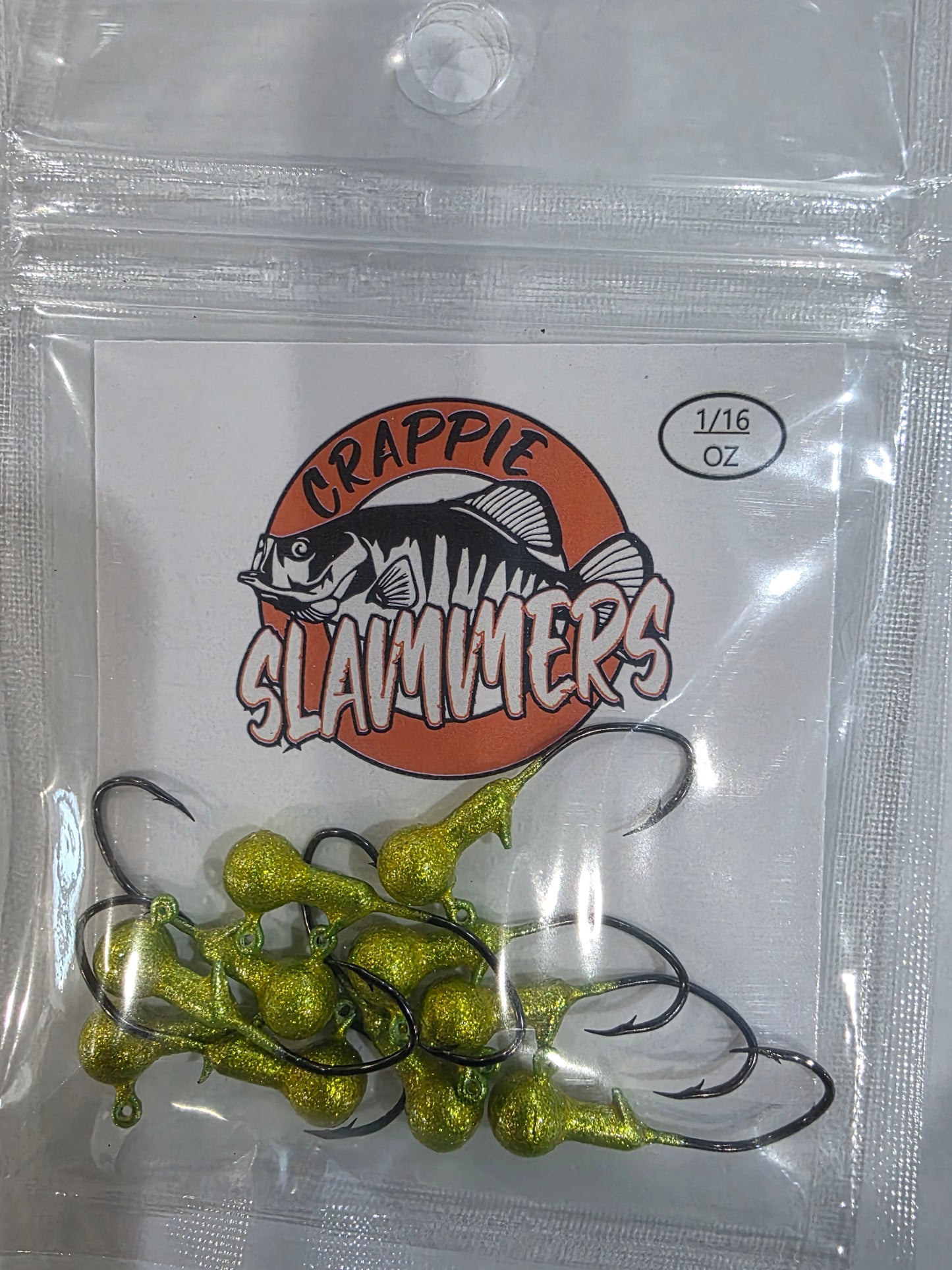 1/16oz #4 Sickle Hook Jig Heads