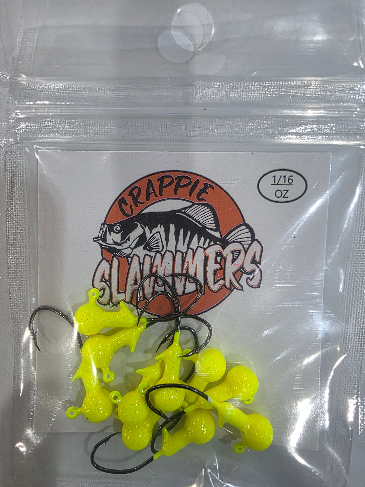 1/16oz #4 Sickle Hook Jig Heads
