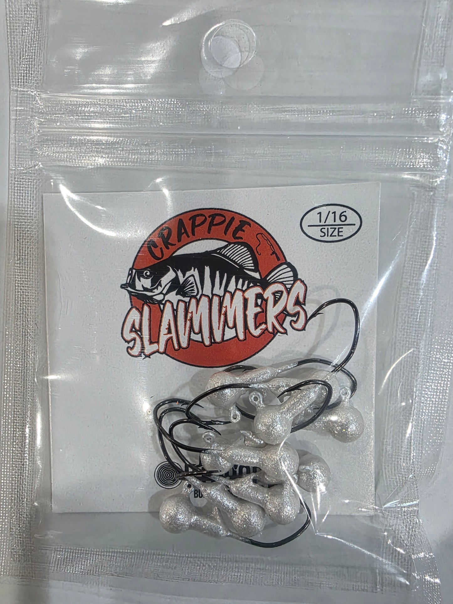 1/16oz #4 Sickle Hook Jig Heads