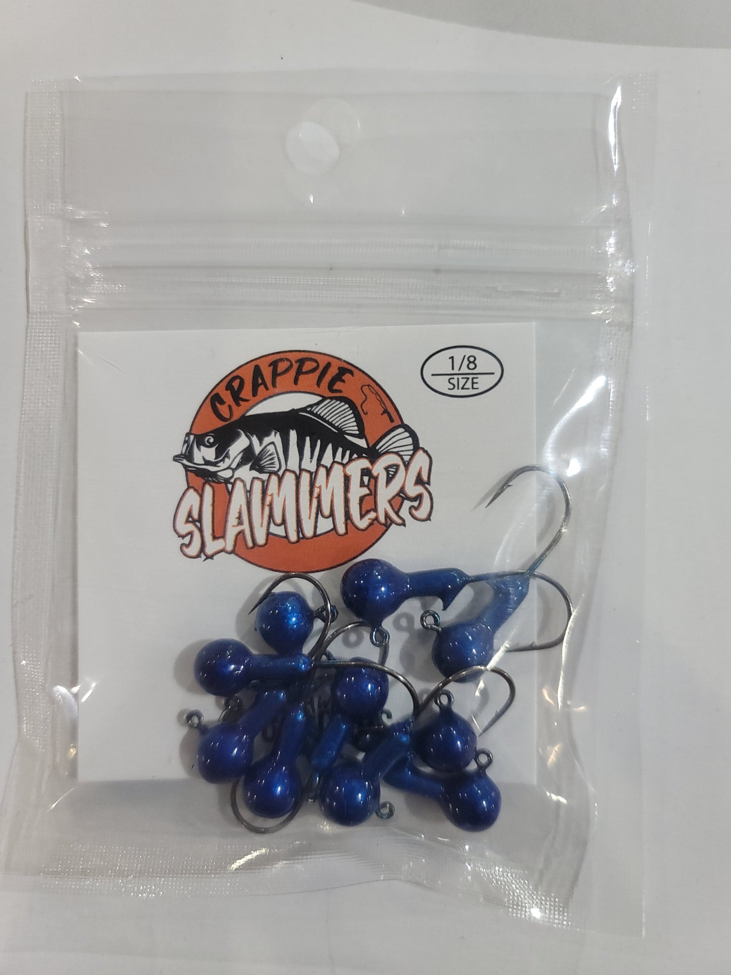 1/8oz Aberdeen Jig Heads - Candy Blue