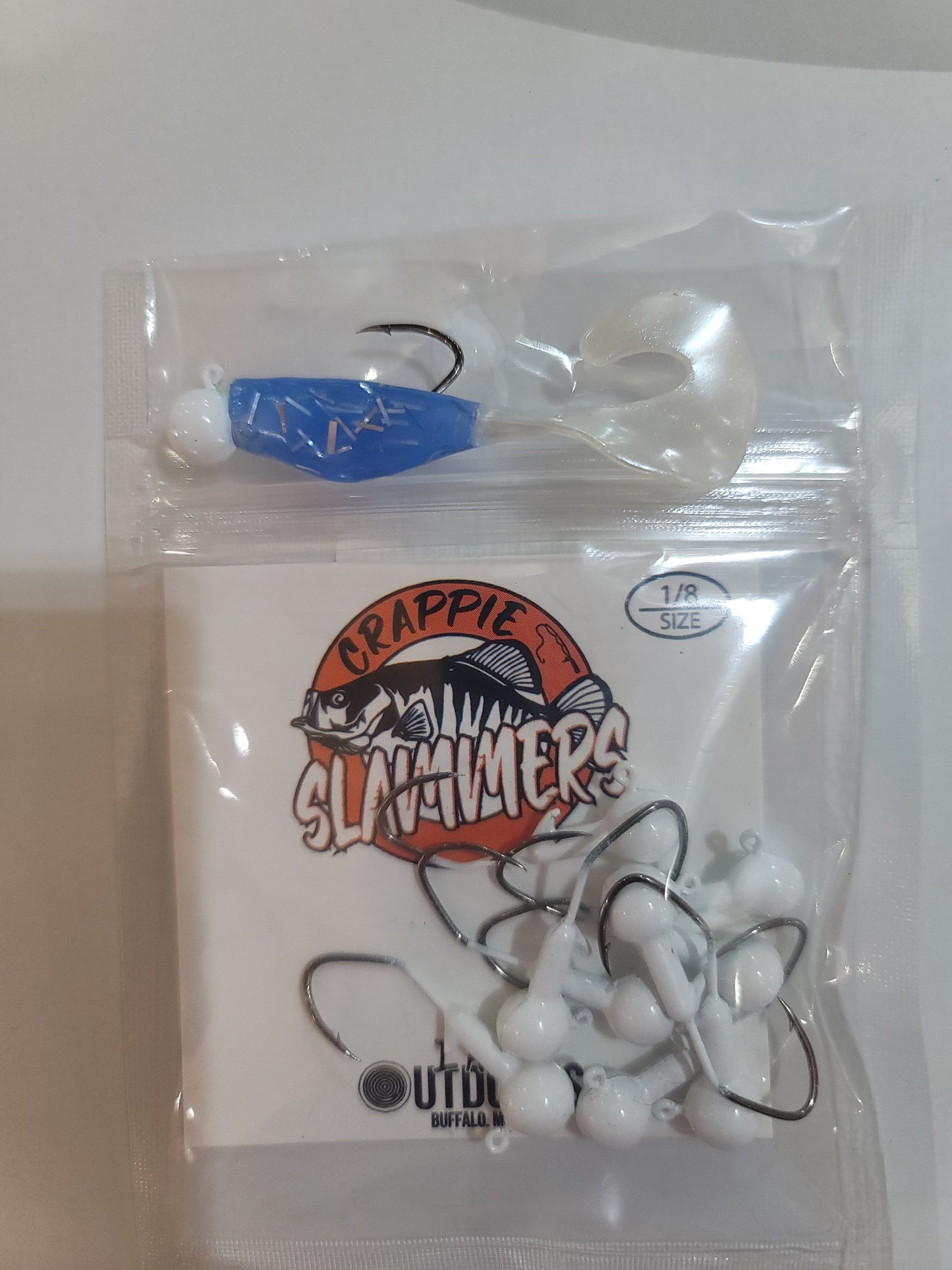 1/8oz Sickle Hook Jig Heads