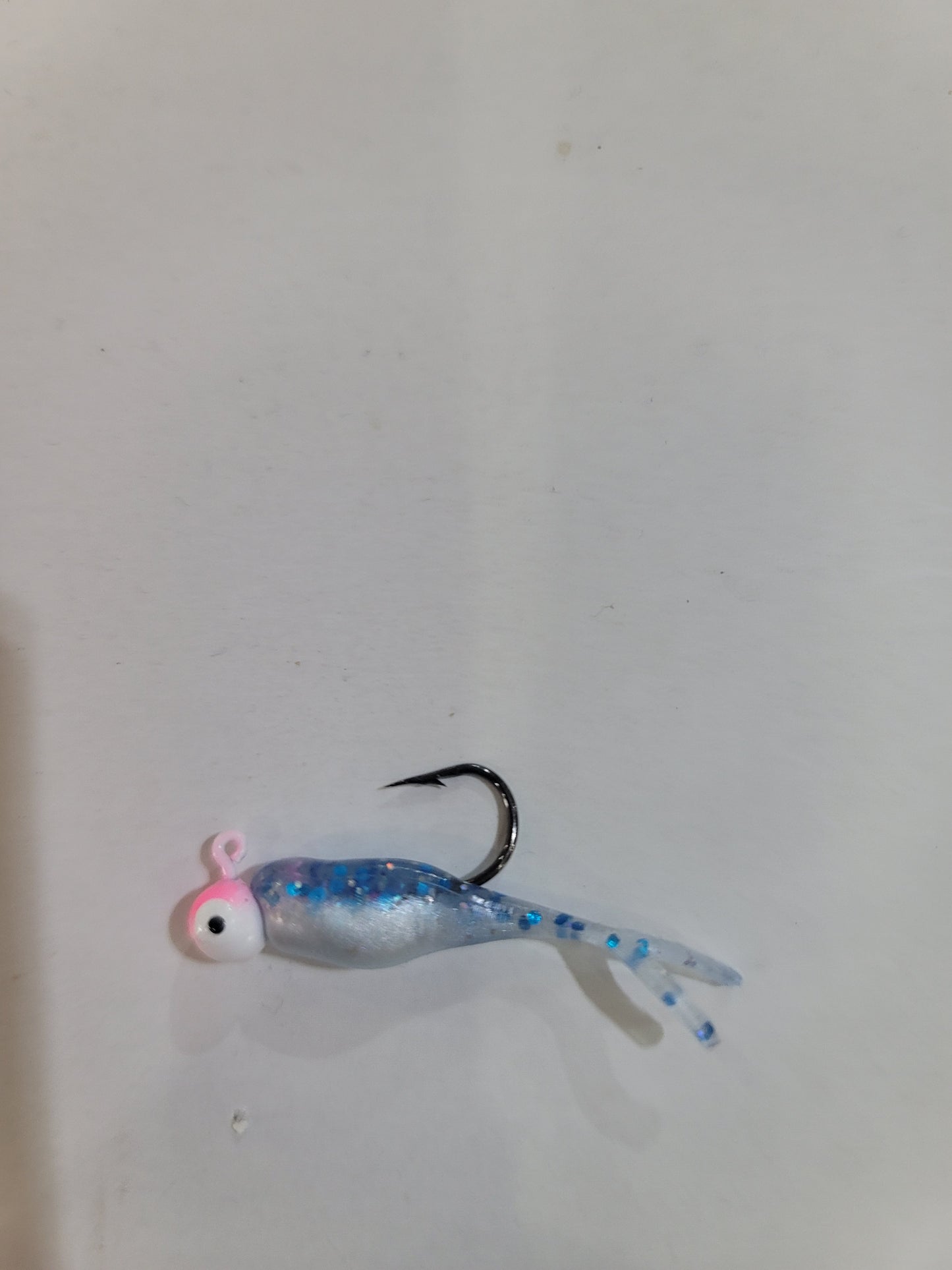 Mini Split Tail Shad - Toothpaste Pearl