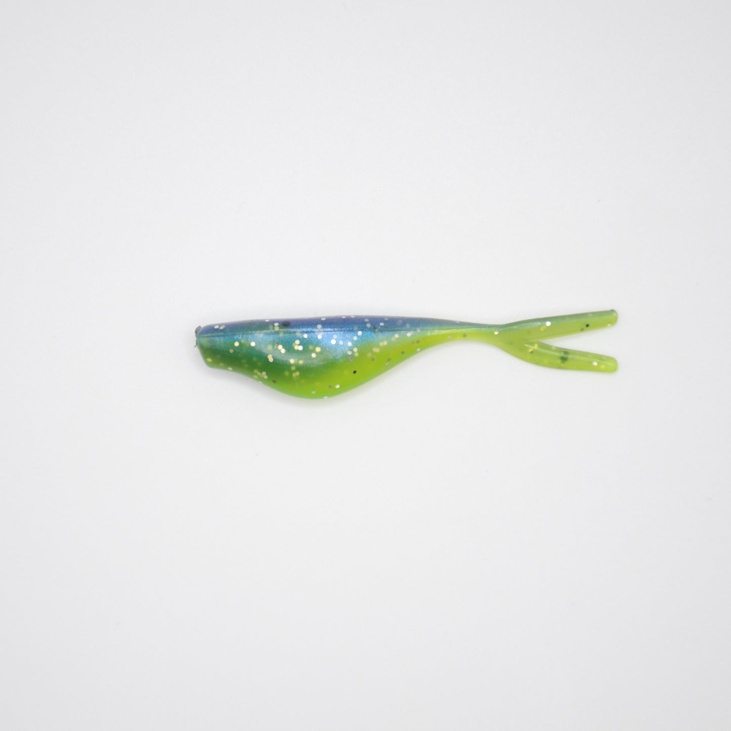 Split Tail Shad - Midnight Chartreuse Sparkle