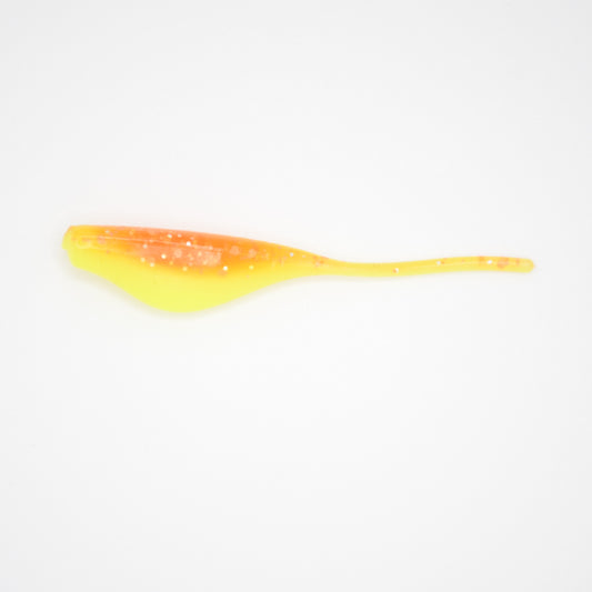 Straight Tail Shad - Orange Glow Chartreuse