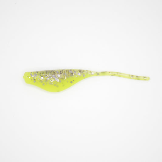 Straight Tail Shad - Silver Pepper Glow