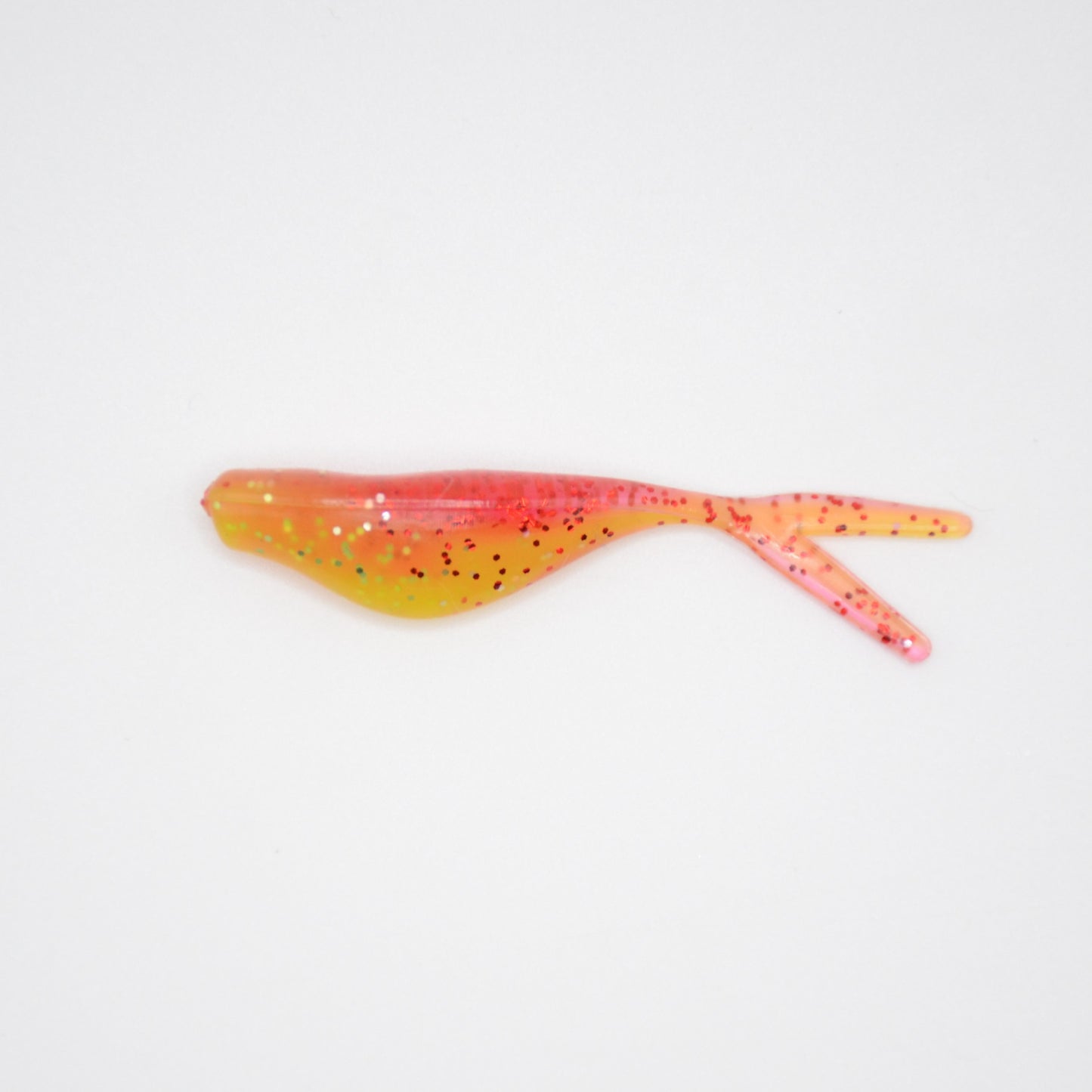 Split Tail Shad - Red Chartreuse Sparkle